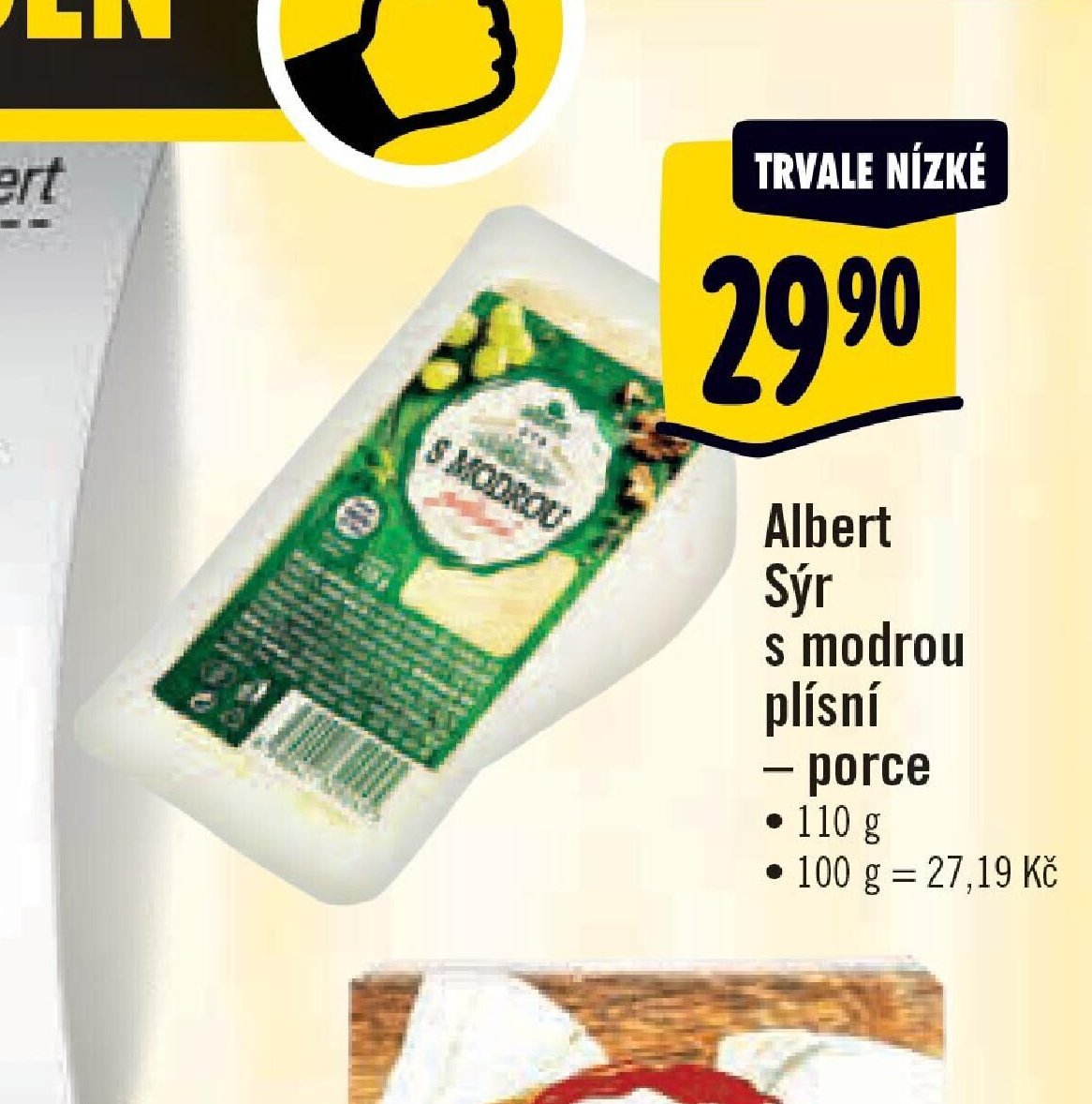 Albert Sýr s modrou plísní