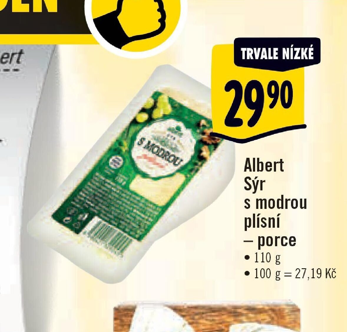 Albert Sýr s modrou plísní