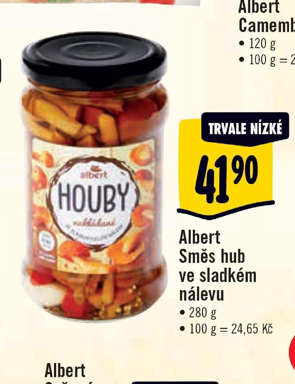 Albert Směs hub ve sladkém nálevu