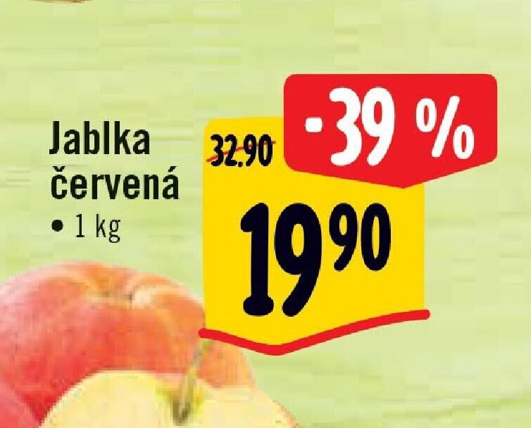 Jablka červená