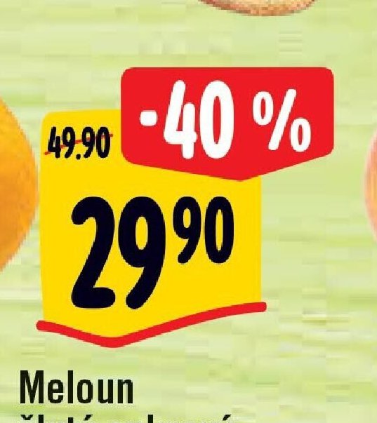 Meloun žlutý cukrový