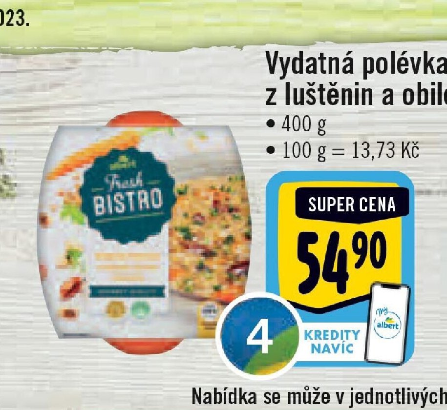 Vydatná polévka z luštěnin a obilovin