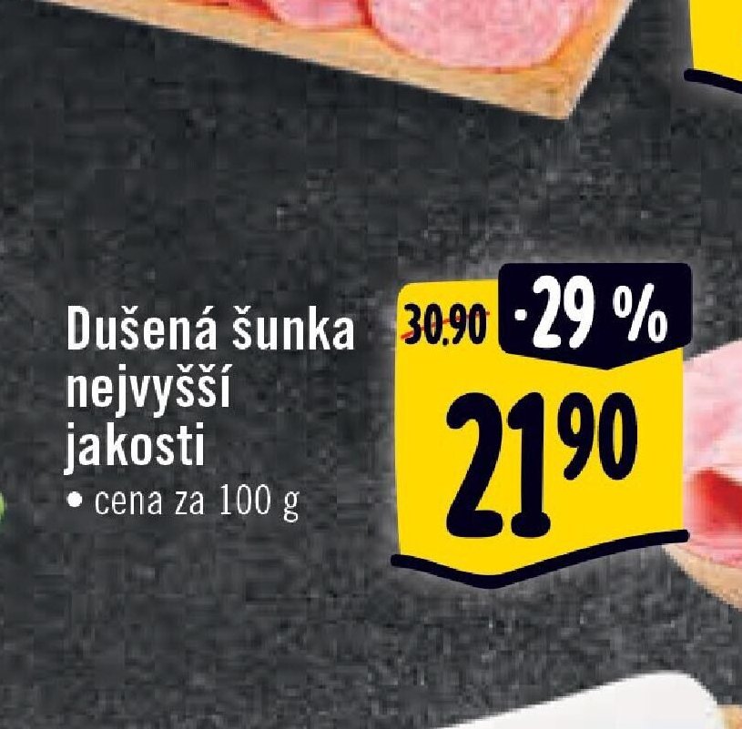 Dušená šunka nejvyšší jakosti