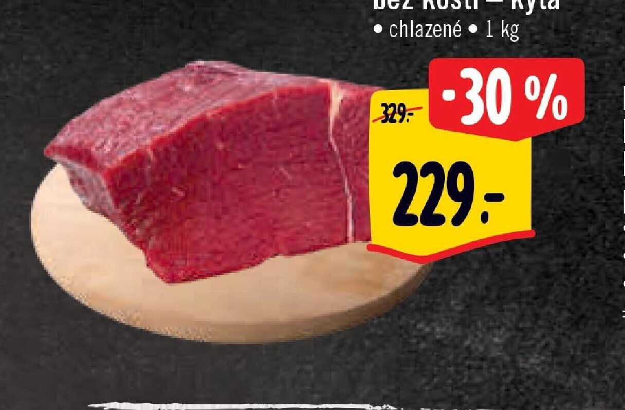 Hovězí zadní bez kosti – kýta