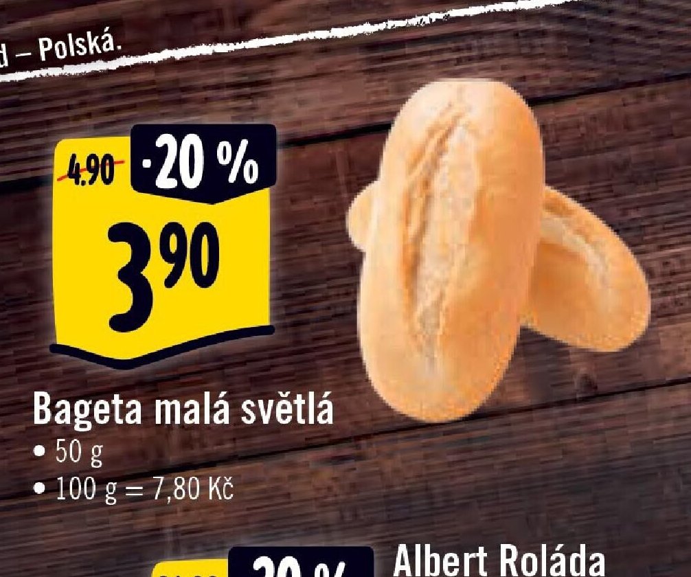 Bageta malá světlá