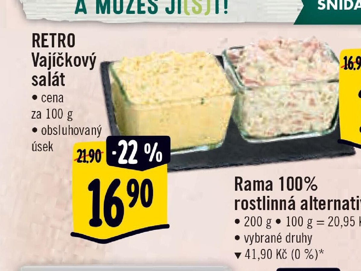 RETRO Vajíčkový salát