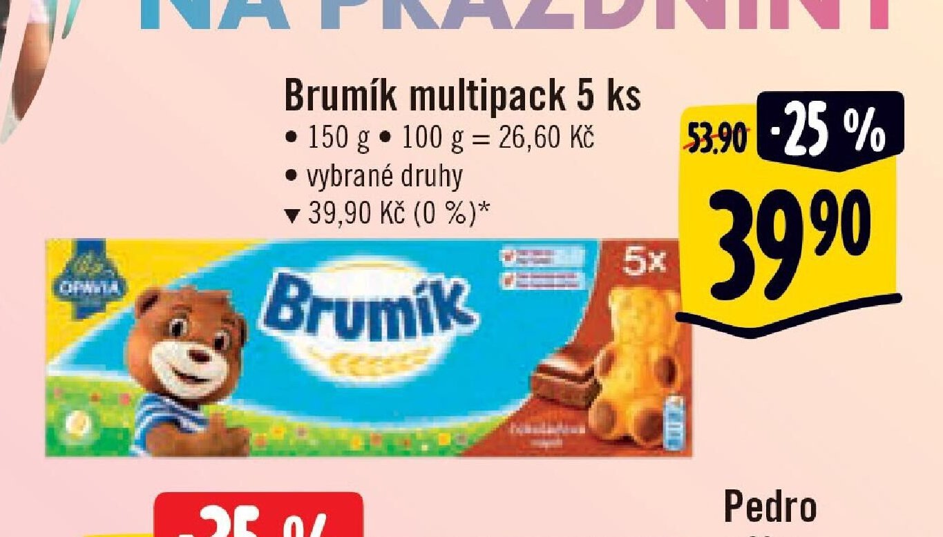 Brumík multipack 5 ks