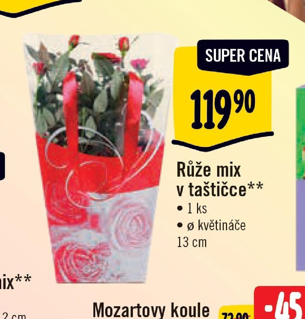 Růže mix v taštičce**