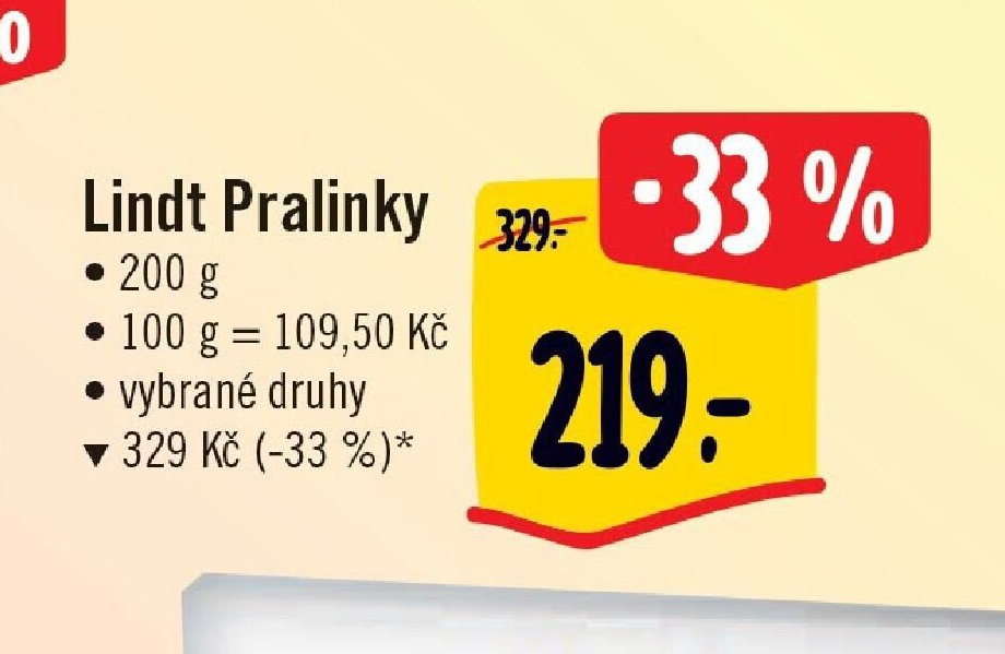 Lindt Pralinky