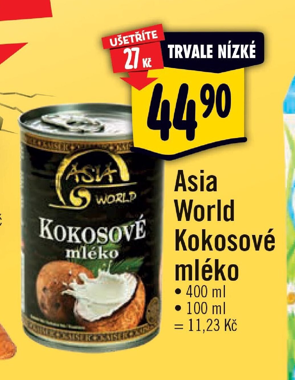 Asia World Kokosové mléko