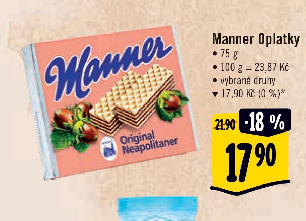 Manner Oplatky