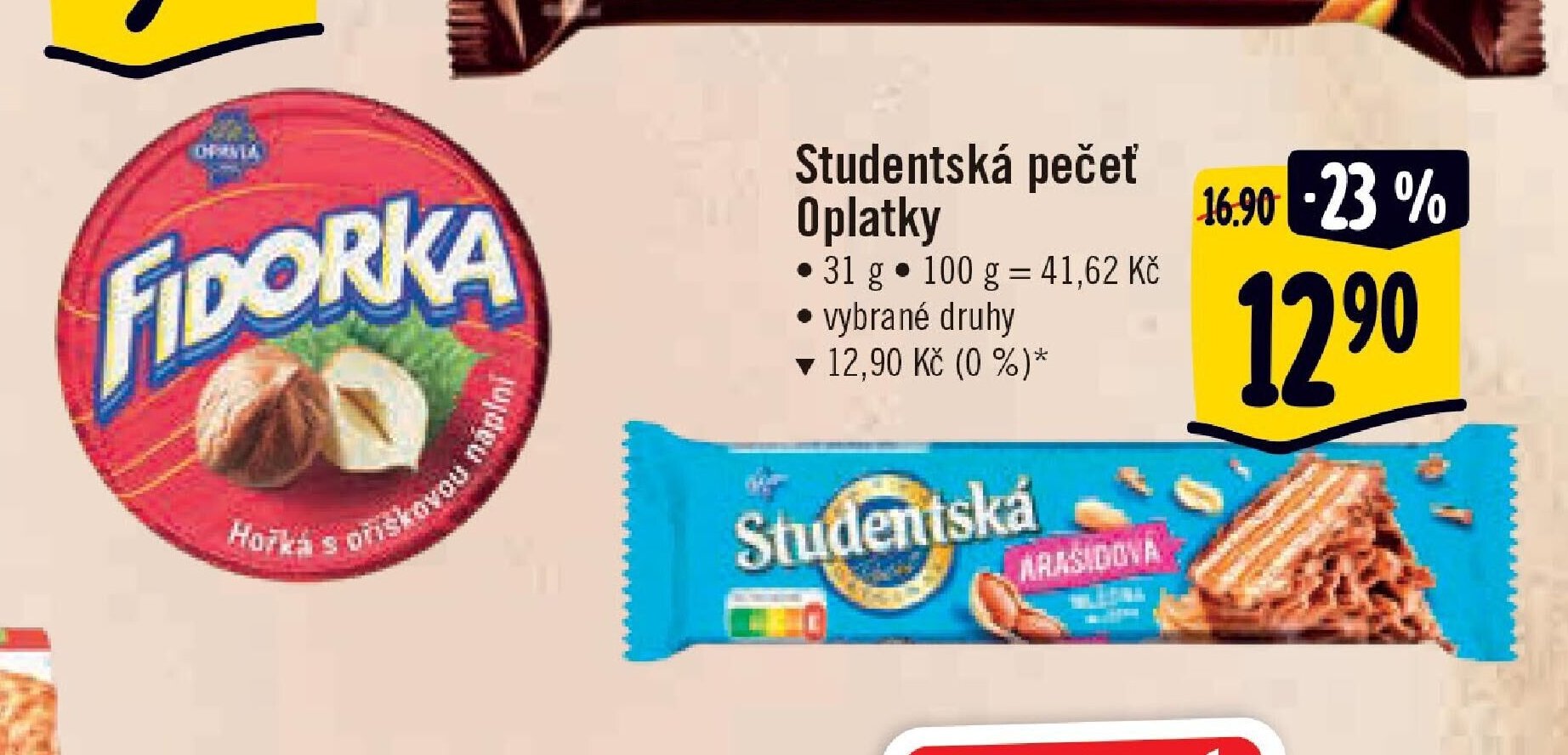 Studentská pečeť Oplatky