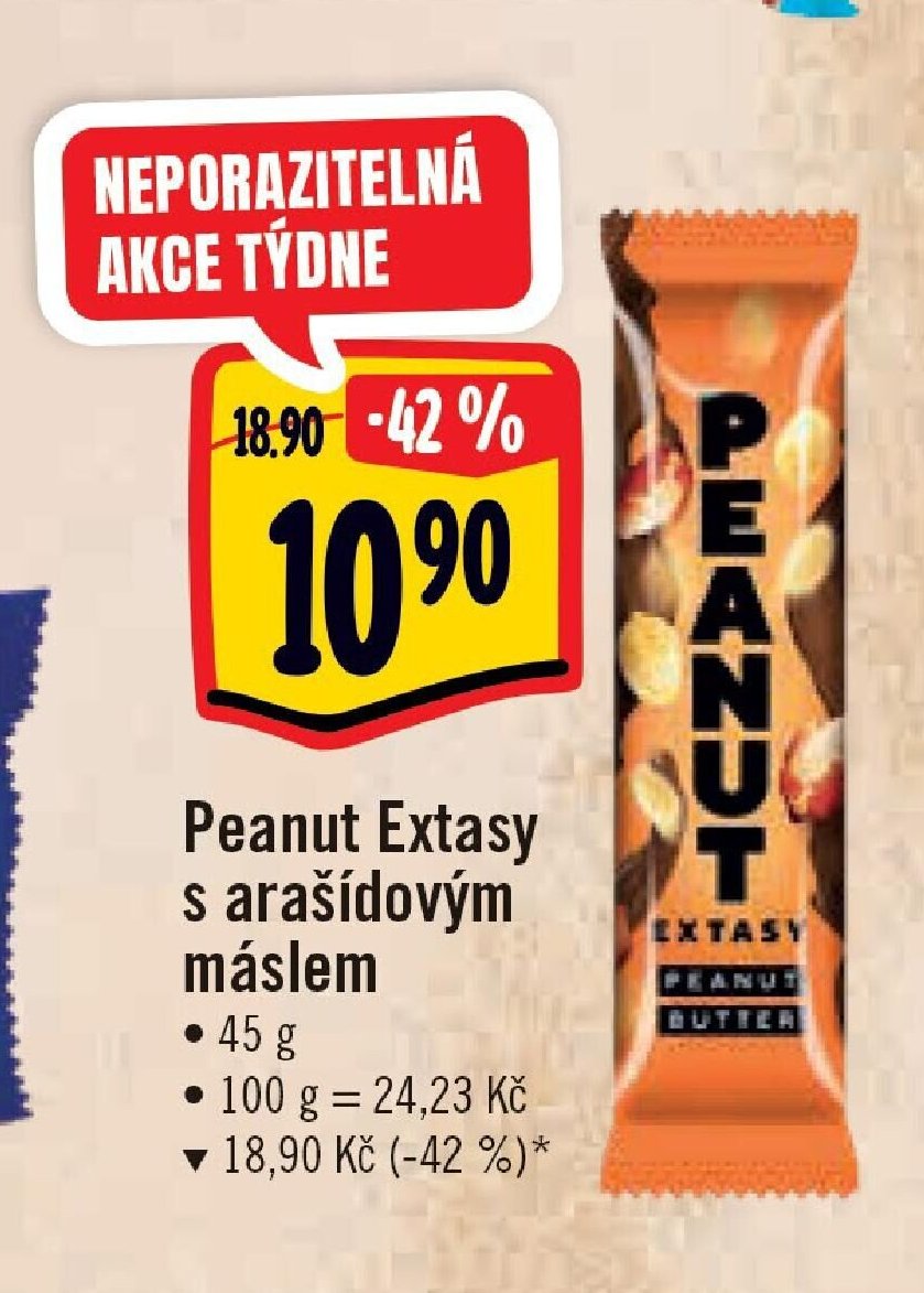 Peanut Extasy s arašídovým máslem