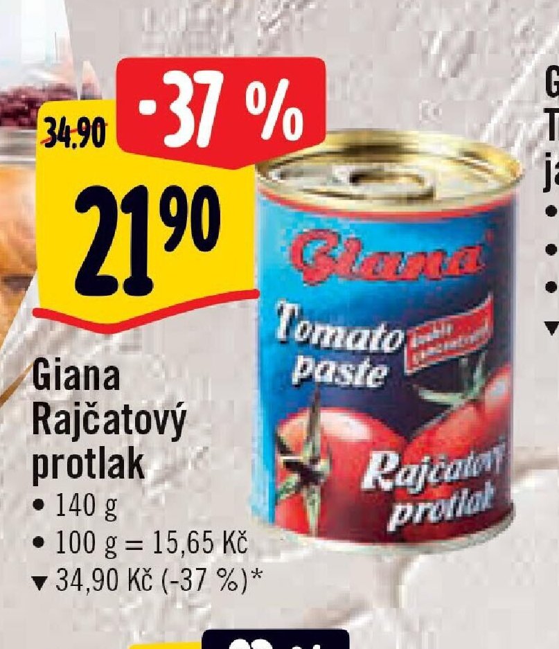 Giana Rajčatový protlak