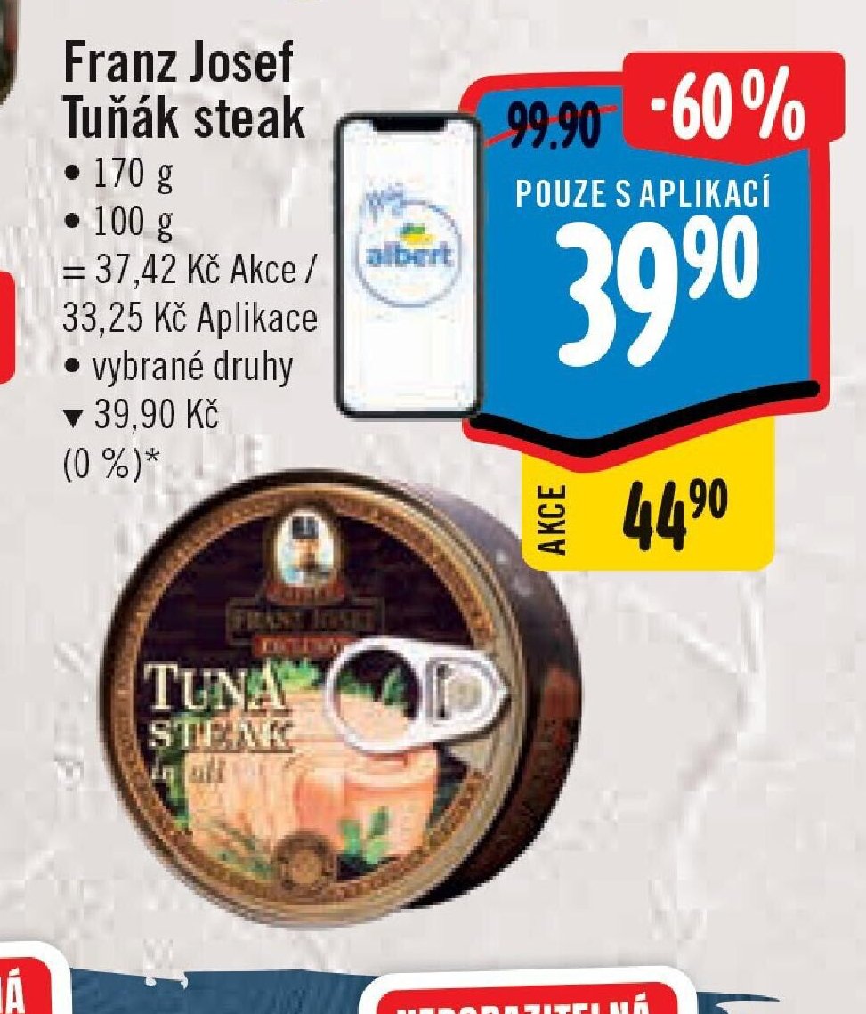 Franz Josef Tuňák steak