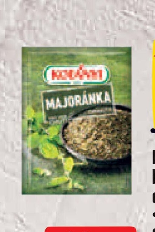 Kotányi Majoránka drhnutá