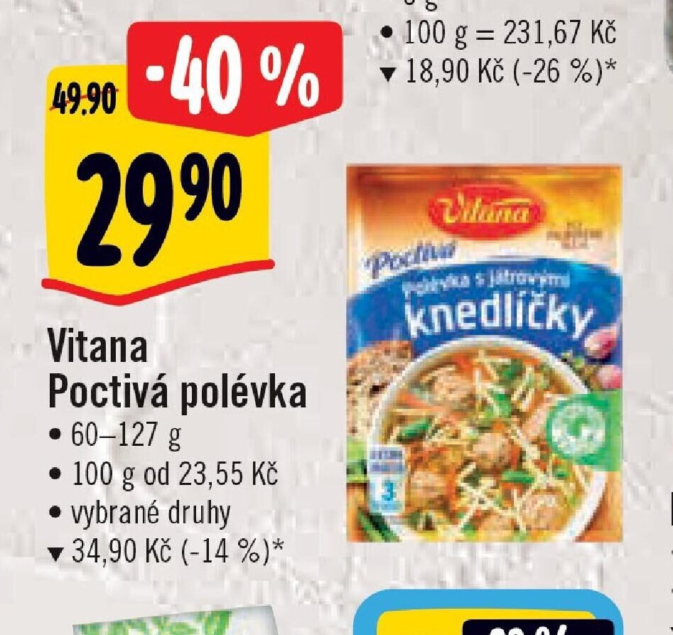 Vitana Poctivá polévka