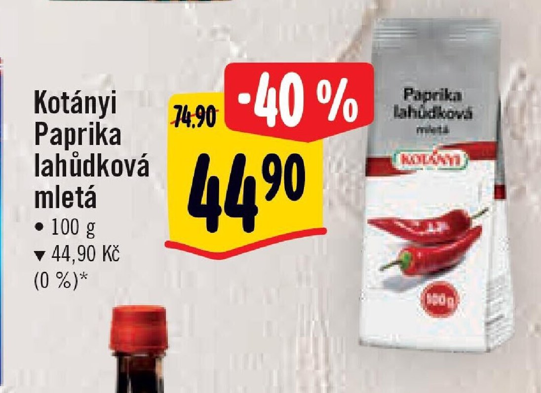 Kotányi Paprika lahůdková mletá