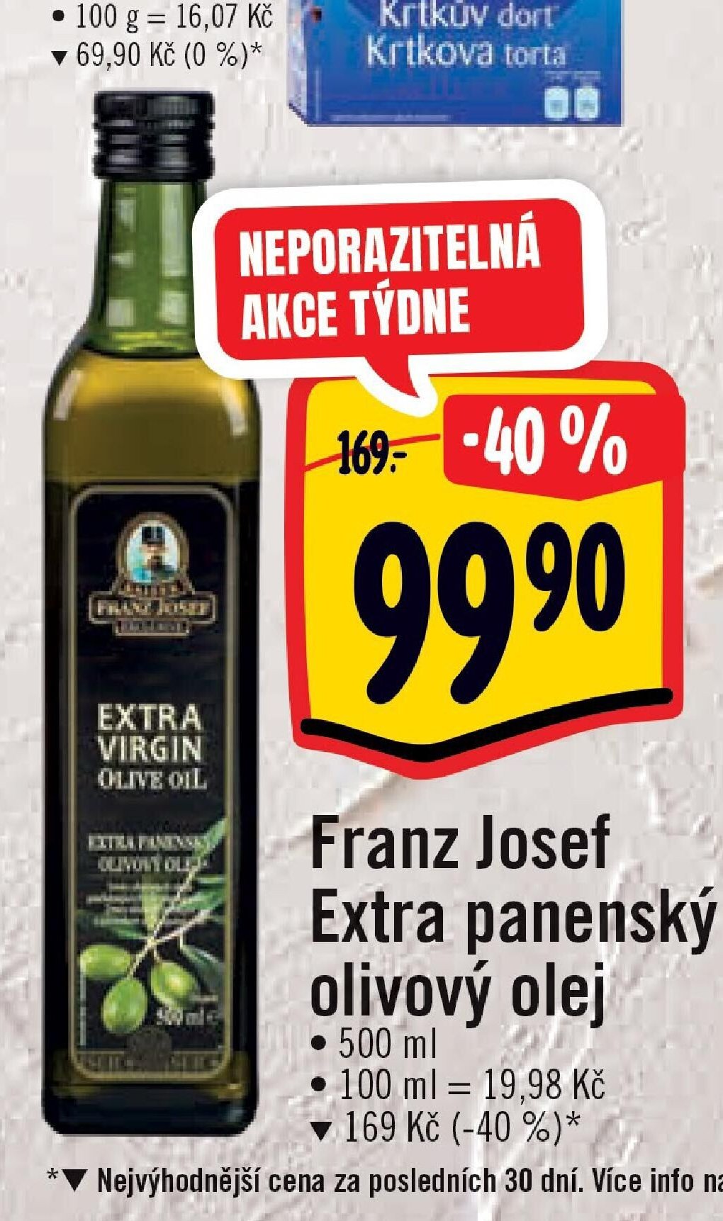 Franz Josef Extra panenský olivový olej