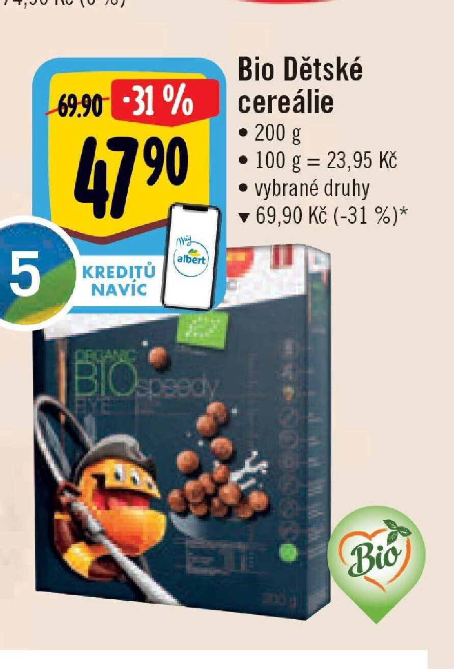 Bio Dětské cereálie