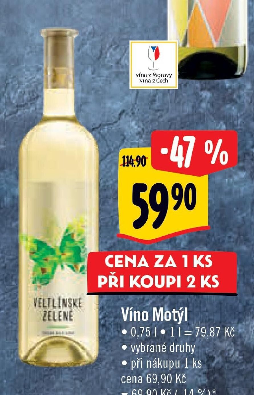 Víno Motýl