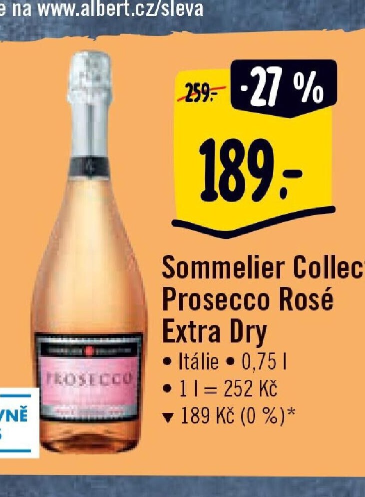 Sommelier Collection Prosecco Rosé Extra Dry
