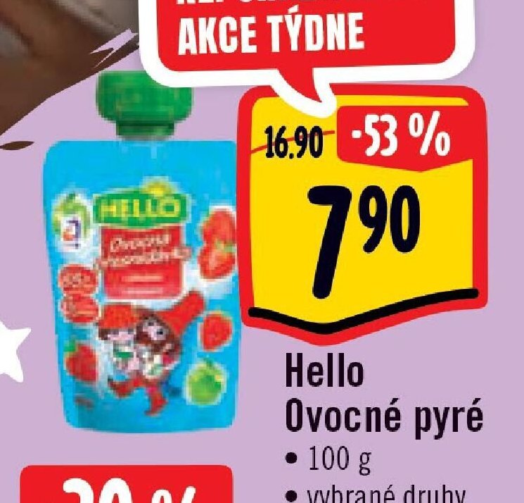Hello Ovocné pyré