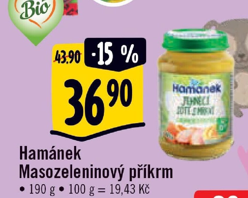 Hamánek Masozeleninový příkrm