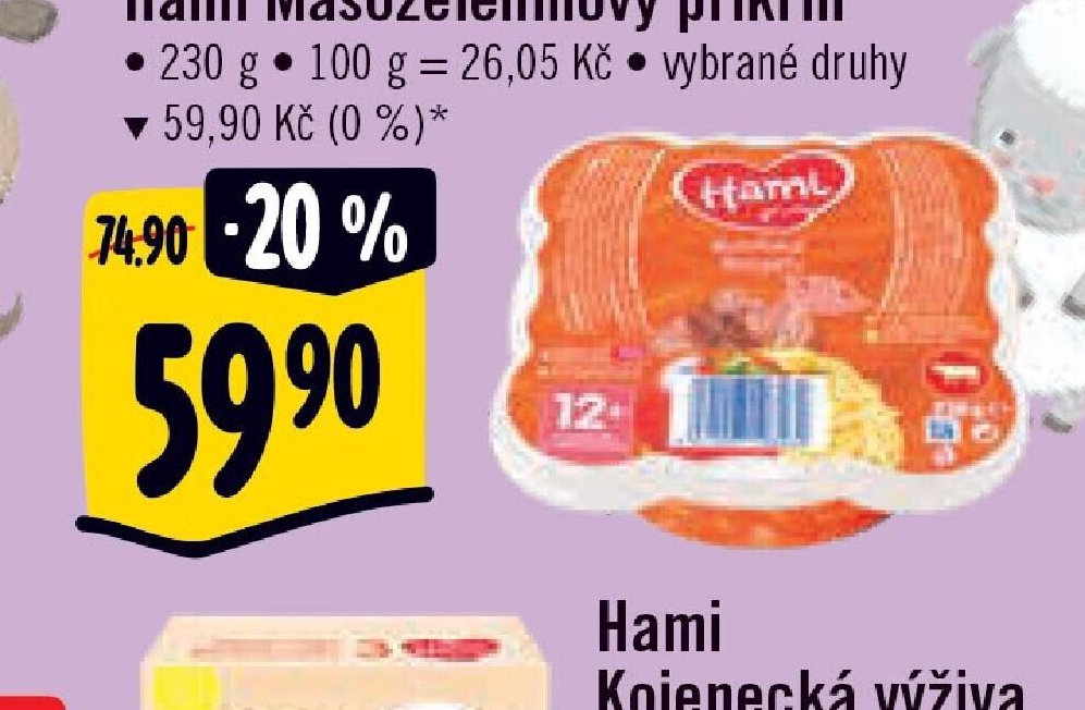 Hami Masozeleninový příkrm