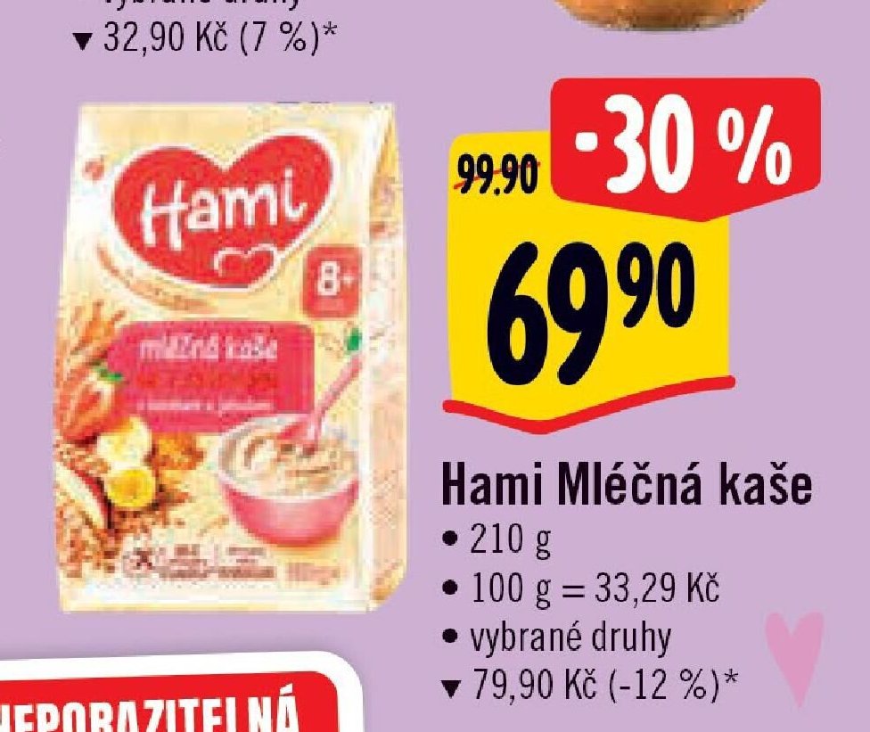 Hami Mléčná kaše