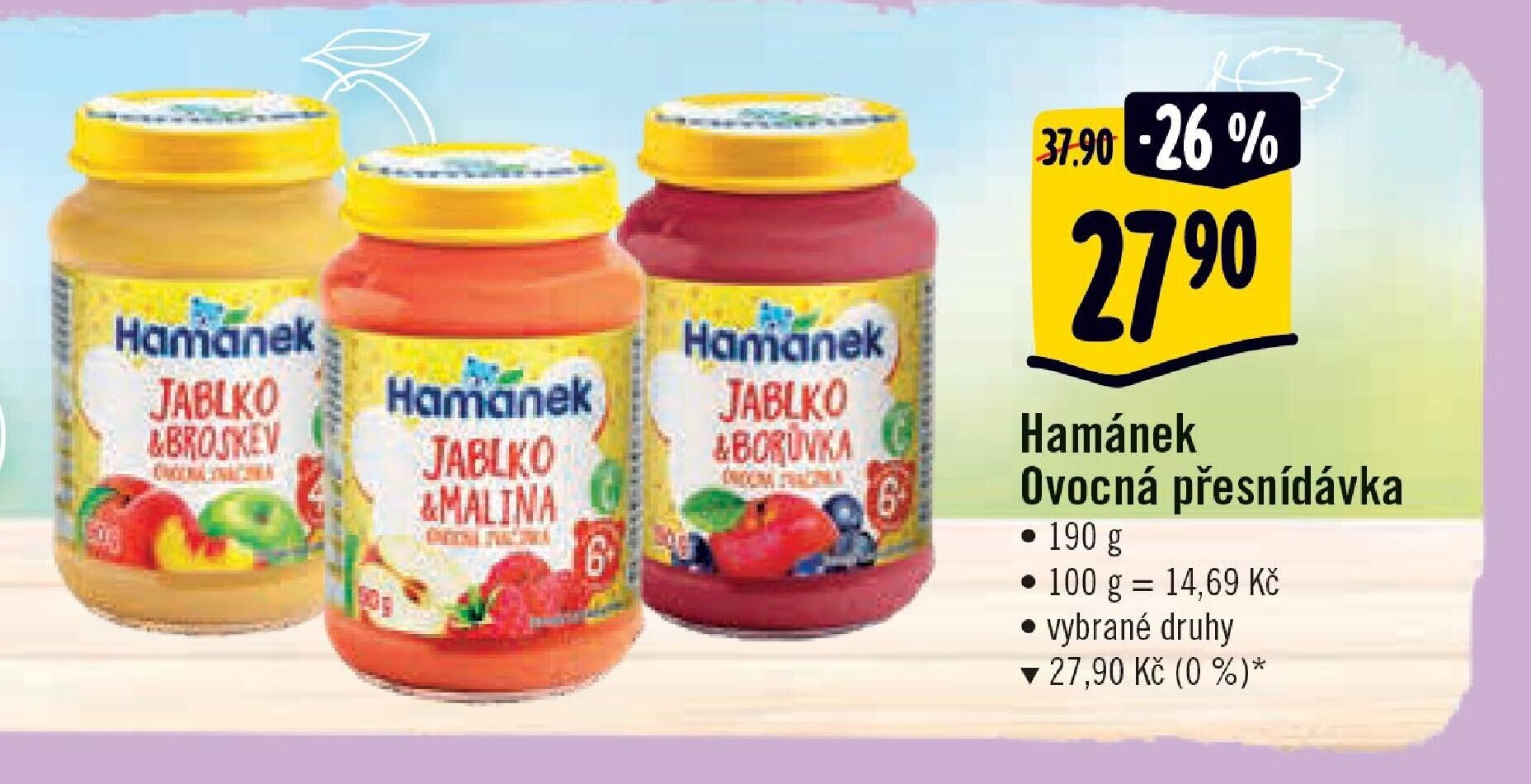 Hamánek Ovocná přesnídávka