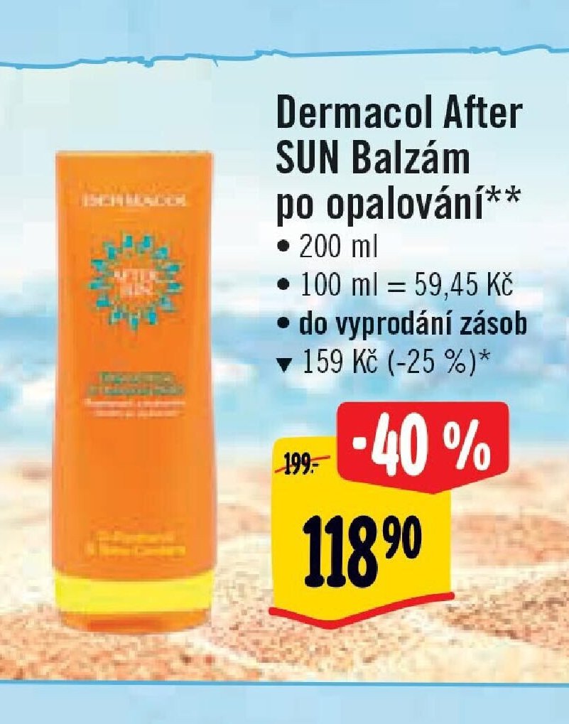 Dermacol After SUN Balzám po opalování