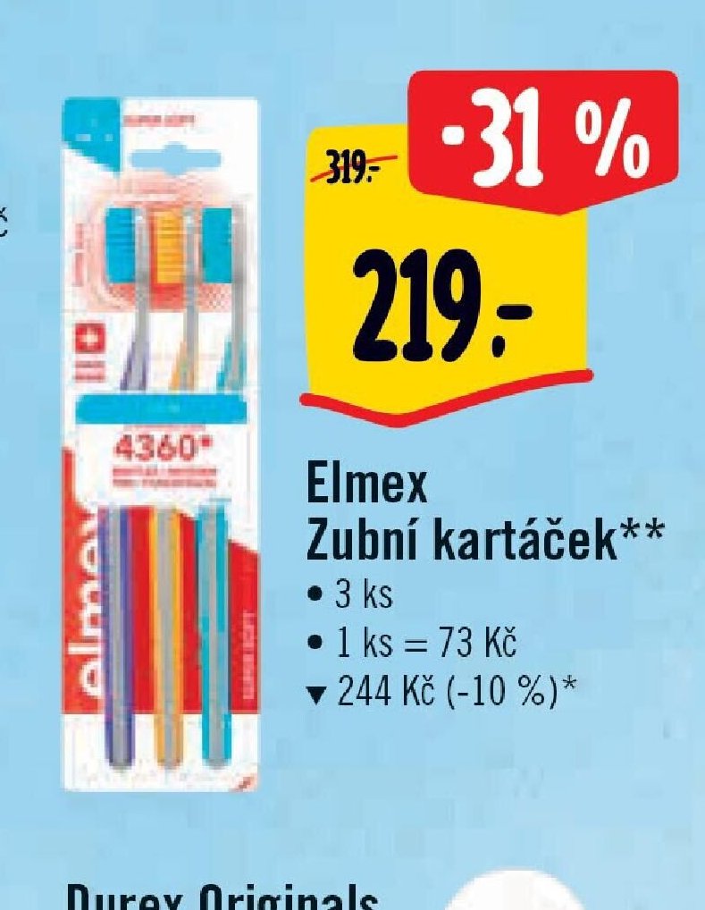 Elmex Zubní kartáček