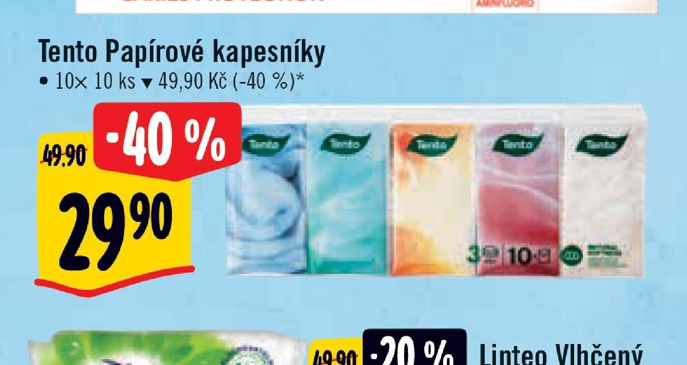 Tento Papírové kapesníky