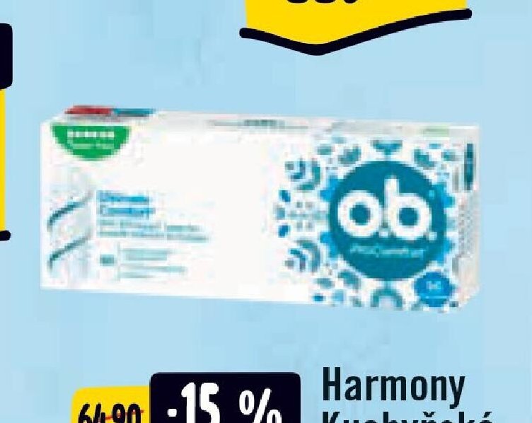 o.b. Dámské hygienické tampony