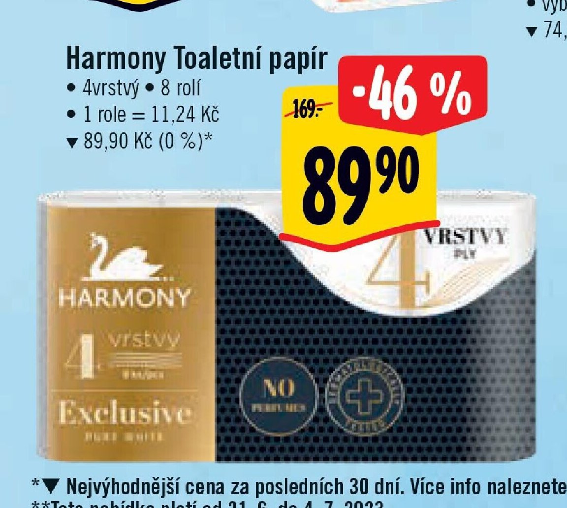 Harmony Toaletní papír