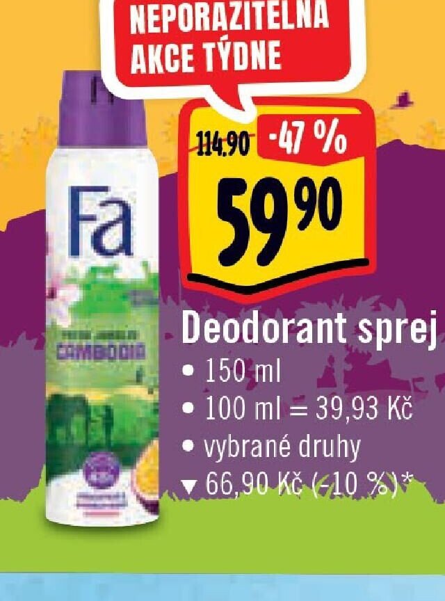 Fa Deodorant sprej