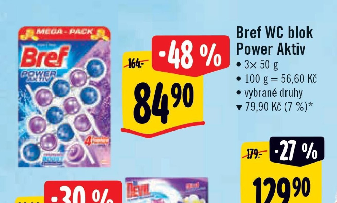 Bref WC blok Power Aktiv