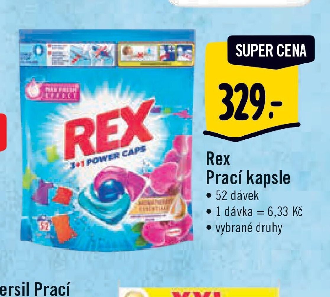 Rex Prací kapsle