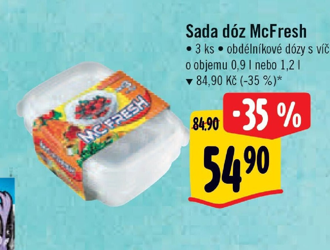 Sada dóz McFresh