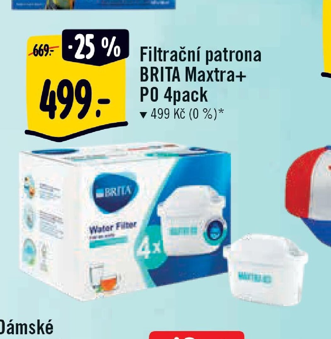 Filtrační patrona BRITA Maxtra+ PO 4pack
