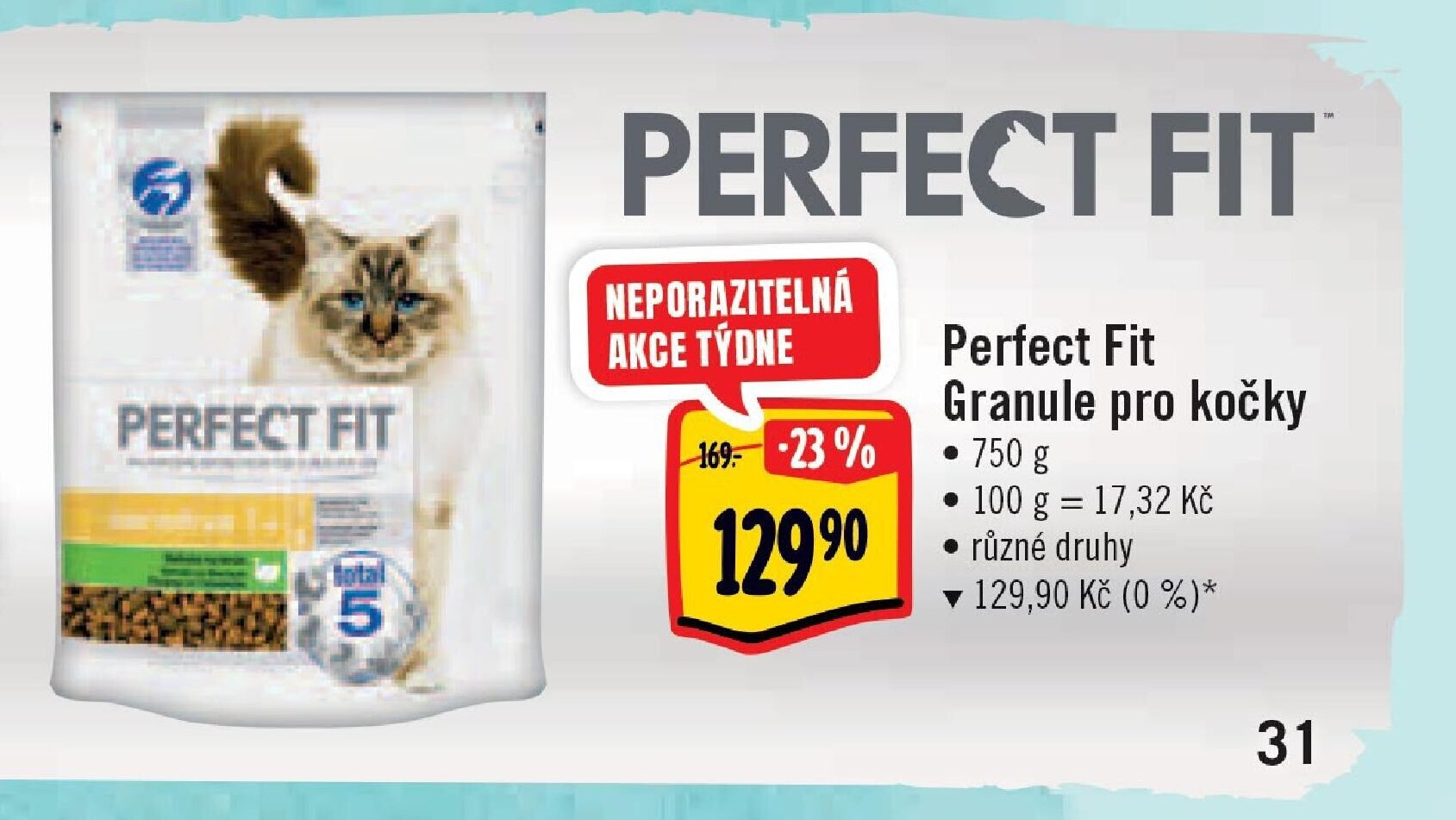 Perfect Fit Granule pro kočky