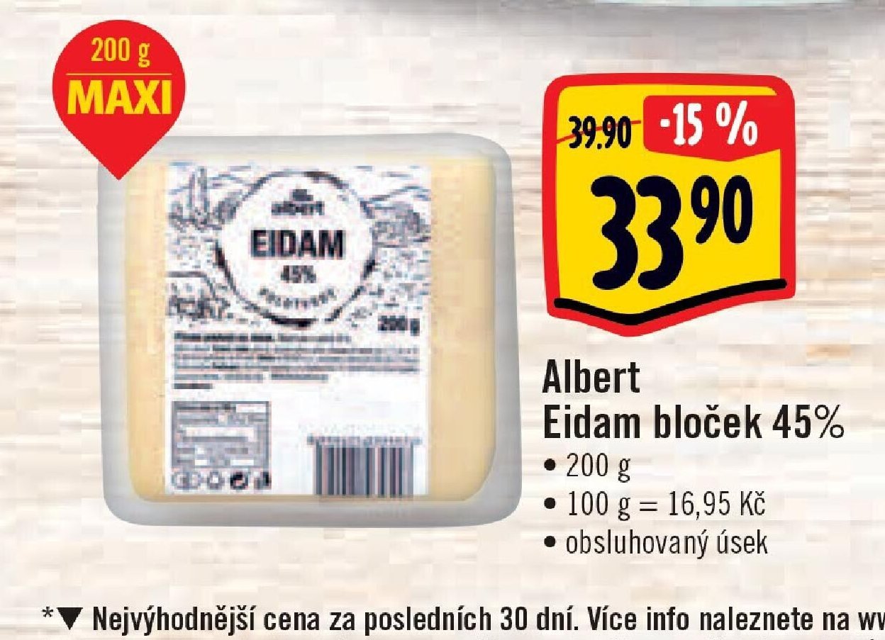 Albert Eidam bloček 45%