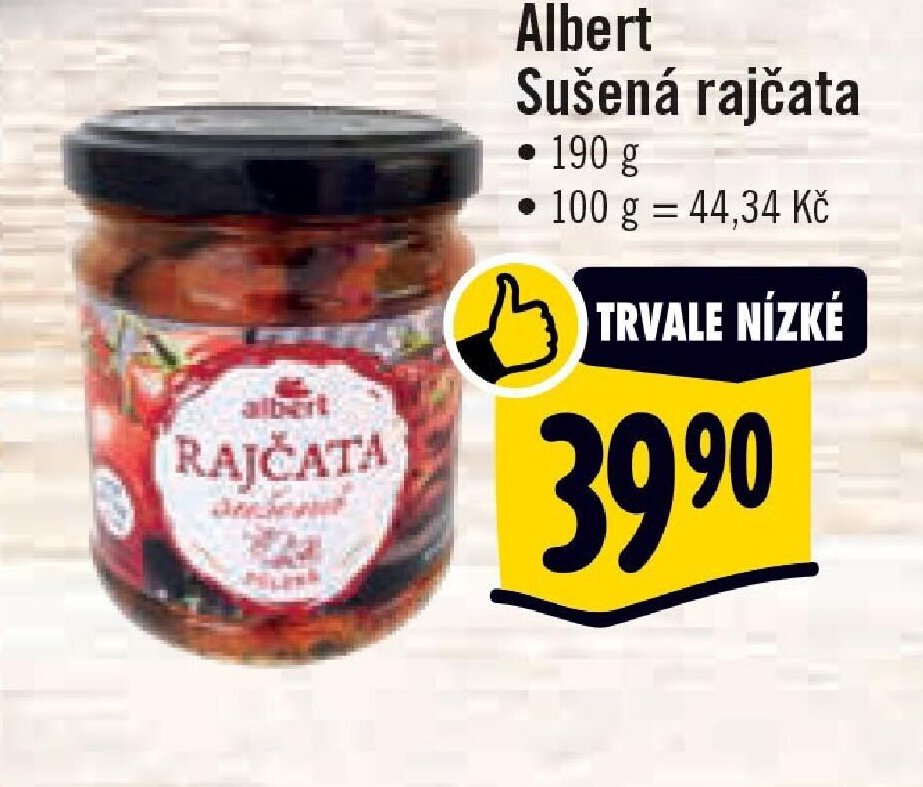 Albert Sušená rajčata