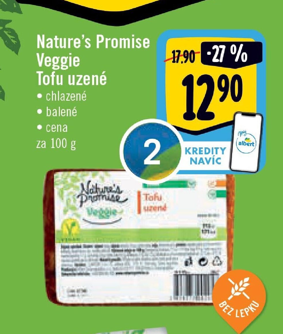 Nature's Promise Veggie Tofu uzené