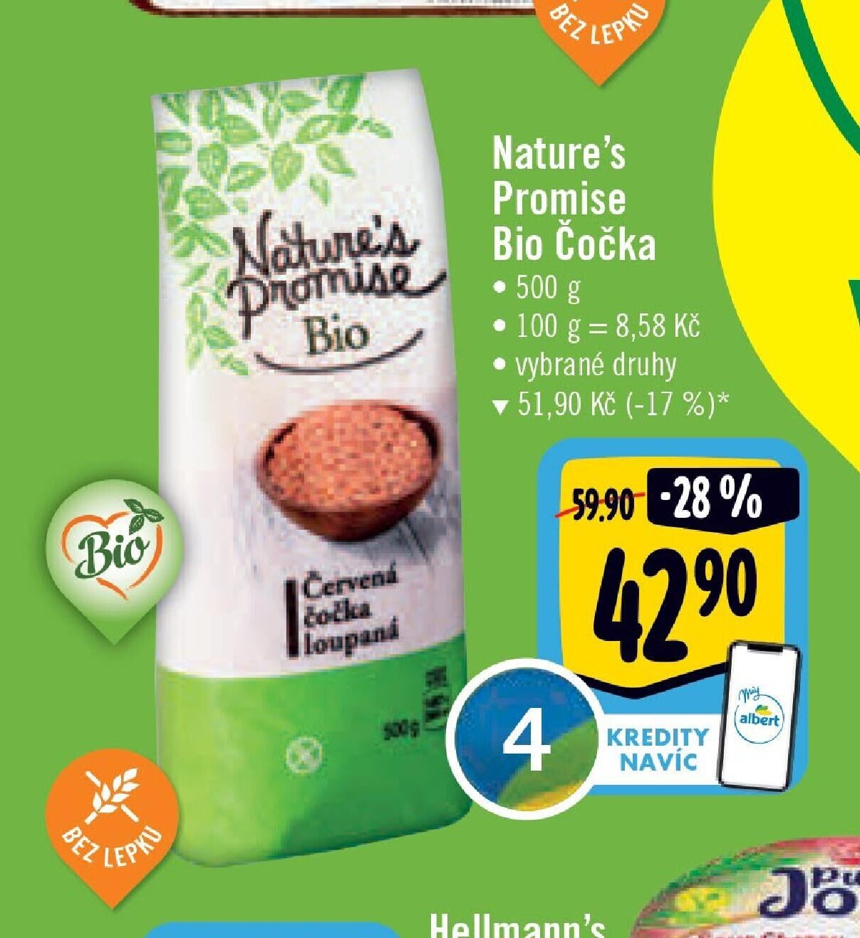 Nature's Promise Bio Čočka