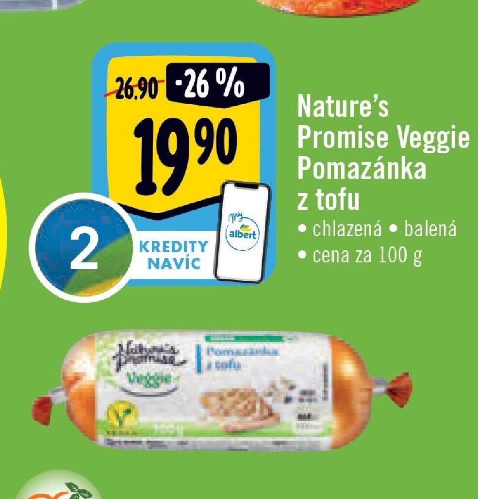 Nature's Promise Veggie Pomazánka z tofu