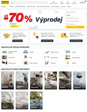 akční leták Sconto nábytek 20.6.2023-26.6.2023