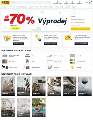akční leták Sconto nábytek 20.6.2023-26.6.2023