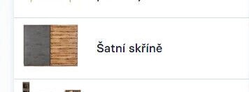 Šatní skříně